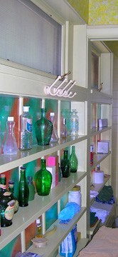 shelves for bottles