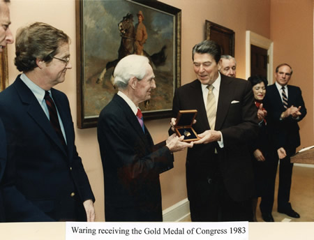 Fred Waring and Ronald Reagan